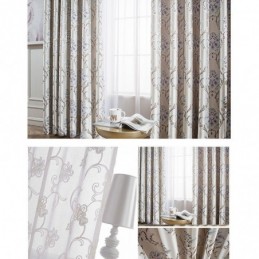 Tende Oscuranti Europee Con Motivo Jacquard Per Soggiorno E Camera Da Letto