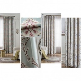 Tende Oscuranti Europee Con Motivo Jacquard Per Soggiorno E Camera Da Letto