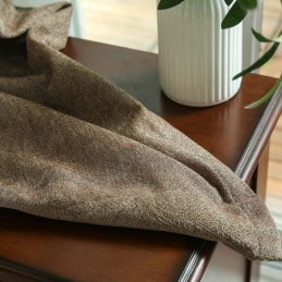Tenda Oscurante Su Misura, Tinta Unita, In Jacquard Nordico, Per Soggiorno, Camera Da Letto