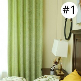 Tenda Oscurante Su Misura, Tinta Unita, In Jacquard Nordico, Per Soggiorno, Camera Da Letto