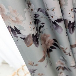 Tende Oscuranti Nordiche Con Stampa Floreale Per Soggiorno E Camera Da Letto