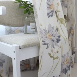 Tende Oscuranti Nordiche In Cotone Con Stampa Floreale Per Finestre