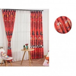 Tende Oscuranti In Cotone Per Bambini, Stile Cartoon, Stampate Con Auto