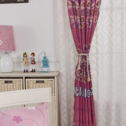 Tende Oscuranti In Cotone Per Bambini, Con Stampa Di Gattini, Per Soggiorno E Camera Da Letto