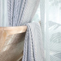 Tenda Oscurante Stampata Con Foglie, Su Misura, Stile Nordico, Per Soggiorno E Camera Da Letto
