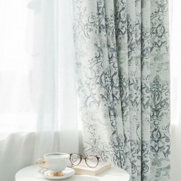 Tende Oscuranti Stampate In Stile Nordico Per Soggiorno E Camera Da Letto
