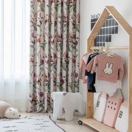 Tende Oscuranti Nordiche Con Stampa Vegetale Per Soggiorno E Camera Da Letto