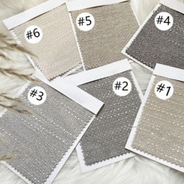 Tende Oscuranti Moderne In Jacquard Tinta Unita Per Soggiorno