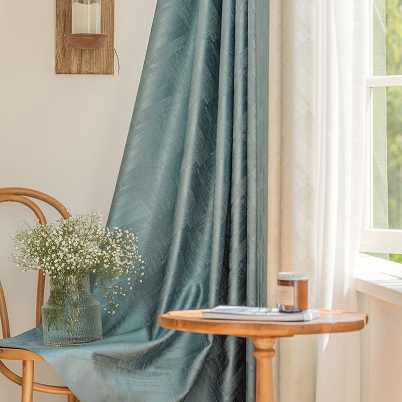 Tenda Oscurante Nordica Su Misura, Tenda Jacquard Di Alta Precisione Per Camera Da Letto E Soggiorno