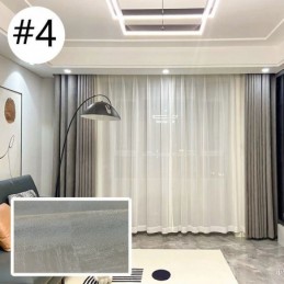 Tenda Oscurante Nordica Su Misura, Tenda Jacquard Di Alta Precisione Per Camera Da Letto E Soggiorno