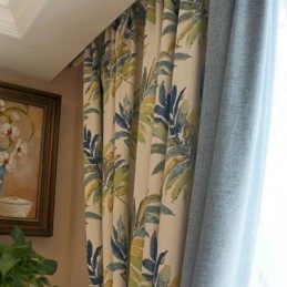 Tenda Jacquard Nordica Su Misura, Tenda Oscurante Per Finestra, Per Soggiorno, Camera Da Letto