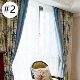 Tenda Jacquard Nordica Su Misura, Tenda Oscurante Per Finestra, Per Soggiorno, Camera Da Letto
