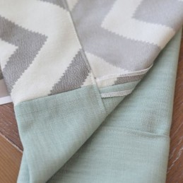 Tende Oscuranti Di Lusso In Jacquard A Righe Ondulate Per Il Soggiorno