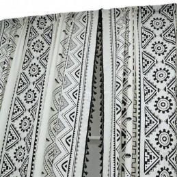 Tende In Stile Bohémien, Su Misura, Con Stampa Geometrica A Nappe, Per Camera Da Letto E Soggiorno.