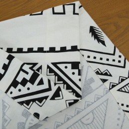Tende In Stile Bohémien, Su Misura, Con Stampa Geometrica A Nappe, Per Camera Da Letto E Soggiorno.