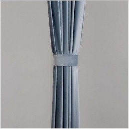 Tenda Oscurante Grigio Chiaro Blu Su Misura, In Tessuto Di Flanella Tinta Unita Minimalista, Per Camera Da Letto E Soggiorno