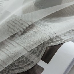 Tenda Decorativa Trasparente Su Misura, Tende In Tulle Ricamato Per Soggiorno E Camera Da Letto
