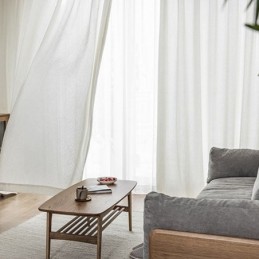 Tende A Motivi Geometrici, Tende Trasparenti Moderne, Su Misura, Per Soggiorno E Camera Da Letto