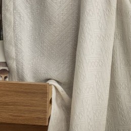 Tende A Motivi Geometrici, Tende Trasparenti Moderne, Su Misura, Per Soggiorno E Camera Da Letto