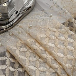 Tende In Voile Ricamate, Stile Nordico, Trasparenti, Per Soggiorno E Camera Da Letto