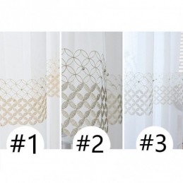 Tende In Voile Ricamate, Stile Nordico, Trasparenti, Per Soggiorno E Camera Da Letto