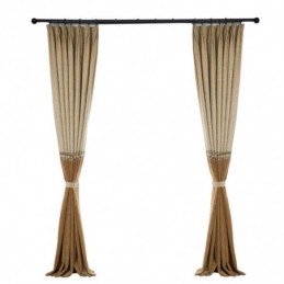 Tenda Moderna In Ciniglia Su Misura, Con Semplici Giunzioni In Tessuto Jacquard Per Soggiorno E Camera Da Letto.