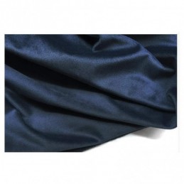 Tenda Oscurante In Flanella Blu Scuro Su Misura, Pannello Per Tenda Minimalista In Tessuto Tinta Unita Per Soggiorno E Camera Da