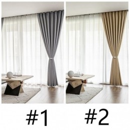 Tenda Oscurante A Tinta Unita, Su Misura, Per Finestre, Tende Moderne Per Camera Da Letto E Soggiorno.