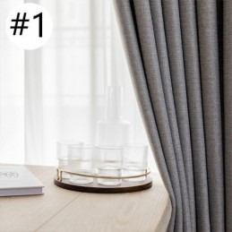 Tenda Oscurante A Tinta Unita, Su Misura, Per Finestre, Tende Moderne Per Camera Da Letto E Soggiorno.