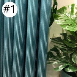 Tende Oscuranti In Jacquard A Strisce Verticali Per Il Soggiorno