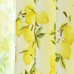 Tenda Semi-Oscurante Fresca Su Misura Con Stampa Di Frutta E Limone Per Soggiorno