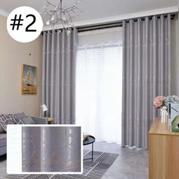 Tenda Oscurante Moderna Di Lusso Su Misura, Con Design A Onde Per Il Soggiorno