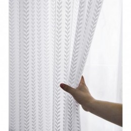Tenda Trasparente Con Motivo A Piccole Foglie, Su Misura, Pannello Per Tenda In Pizzo, Stile Europeo, Finestra A Bovindo, Camera