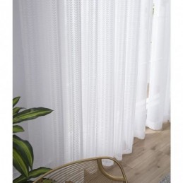 Tenda Trasparente Con Motivo A Piccole Foglie, Su Misura, Pannello Per Tenda In Pizzo, Stile Europeo, Finestra A Bovindo, Camera