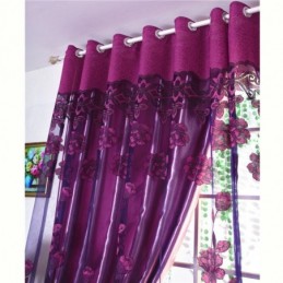 Tenda Trasparente Traspirante Su Misura, Tenda Jacquard Per Finestre