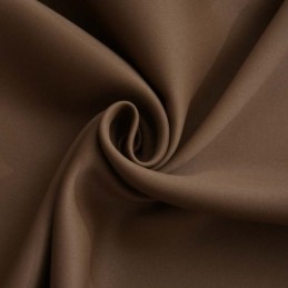 Tenda Oscurante In Tinta Unita Color Caffè Scuro, Su Misura, Moderna, In Imitazione Seta, Per Soggiorno E Camera Da Letto.