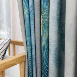 Tenda Oscurante Moderna Max Su Misura, Spessa, Stampata A Inchiostro, Per Camera Da Letto