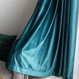 Tenda In Stile Nordico Su Misura, In Flanella Solida Per Soggiorno E Hotel