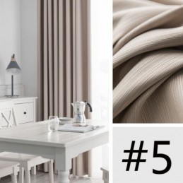 Tenda Jacquard A Righe Nordiche, Su Misura, Tende Oscuranti Per Soggiorno E Camera Da Letto