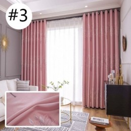 Tende In Stile Nordico Con Motivo Ad Albero In Raso Jacquard Per Soggiorno E Camera Da Letto