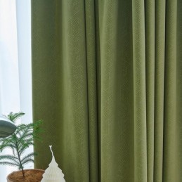 Tende Geometriche Di Lusso Con Goffratura Moderna E Oscuranti Per La Camera Da Letto
