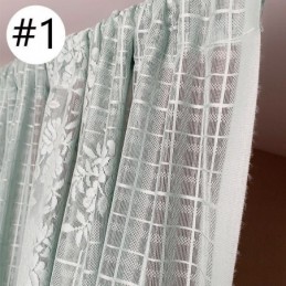 Eleganti Tende In Voile Trasparenti, Tende Decorative Per Finestre Per Soggiorno E Camera Da Letto