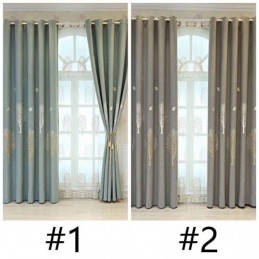 Eleganti Tende Oscuranti In Jacquard Con Motivo Ad Albero In Cotone