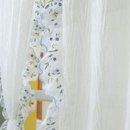 Tende Moderne In Jacquard Trasparenti, Trattamento Nordico Per Finestre Per Il Soggiorno