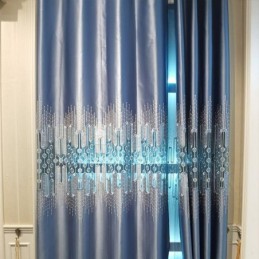 Pannelli Fonoassorbenti Di Lusso In Stile Nordico Per Finestre, Tende Ricamate In Pizzo Per Soggiorno