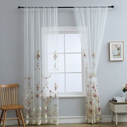 Tenda In Tulle Ricamata...