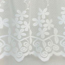 Tenda Moderna Con Motivo Floreale, Su Misura, In Tulle, Per Soggiorno, Camera Da Letto