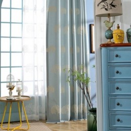 Elegante Tenda Ricamata Con Motivo Ad Albero, Su Misura, Tende Oscuranti Per Finestre, Tende Per Soggiorno