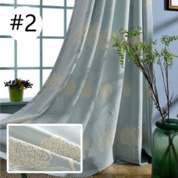 Elegante Tenda Ricamata Con Motivo Ad Albero, Su Misura, Tende Oscuranti Per Finestre, Tende Per Soggiorno